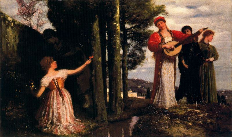 Arnold Böcklin Look any Laughs to the Plains 1887 Fine Art Print