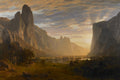 Albert Bierstadt Looking Down Yosemite Valley, California 1865 Fine Art Print