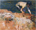 Joaquín Sorolla Looking for Shellfish 1905 Fine Art Print