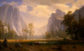 Albert Bierstadt Looking Up The Yosemite Valley 1865 Fine Art Print