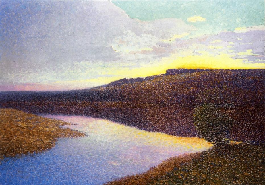 Henri Martin Lot Landscape 1890 Fine Art Print