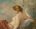 Károly Lotz Nude for Cornelia 1890 Fine Art Print