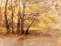 Károly Lotz Parkland 1872 Fine Art Print