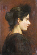 Károly Lotz Portrait of a Woman 1898 Fine Art Print