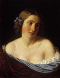 Károly Lotz Portrait of a Young Lady 1838 Fine Art Print