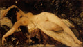 Károly Lotz Sleeping Bacchant 1872 Fine Art Print