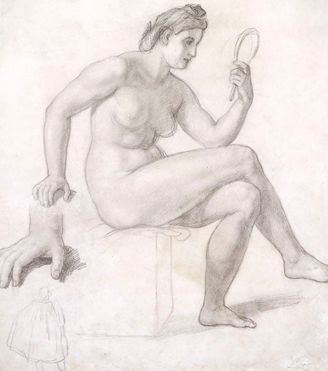 Károly Lotz Study 1890 Fine Art Print