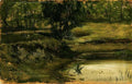 Károly Lotz Waterfront 1900 Fine Art Print