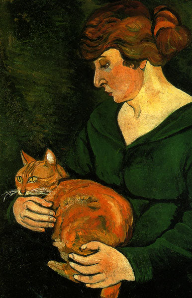 Suzanne Valadon Louison and Raminou 1920 Fine Art Print