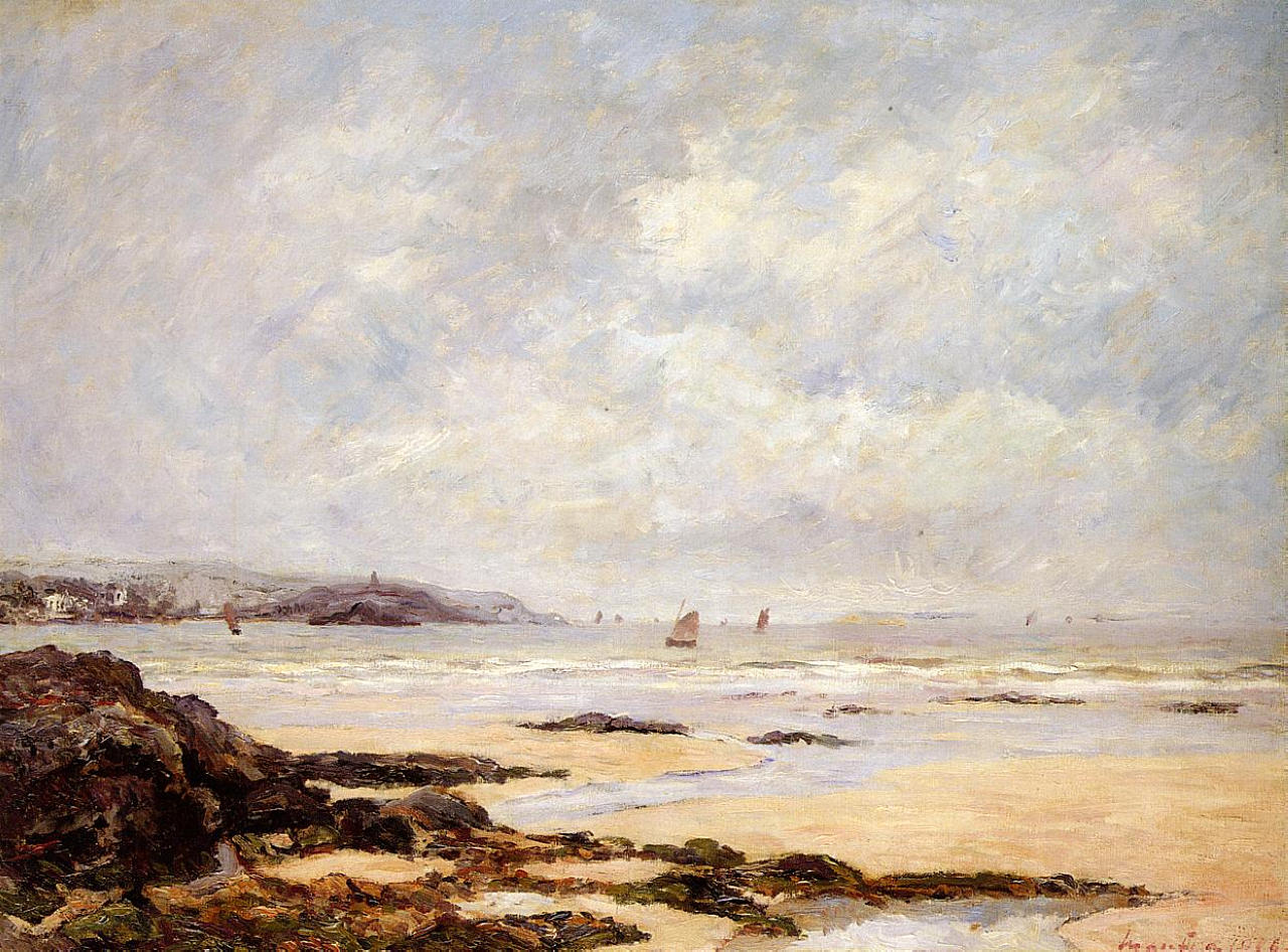 Maxime Maufra Low Tide at Douarnenez 1908 Fine Art Print