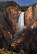 Albert Bierstadt Lower Yellowstone Falls 1881 Fine Art Print