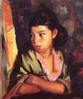 Robert Henri Lucinda, Mexican Girl 1917 Fine Art Print