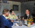 Peder Severin Kroyer Lunch with Otto Benzon 1893 Fine Art Print