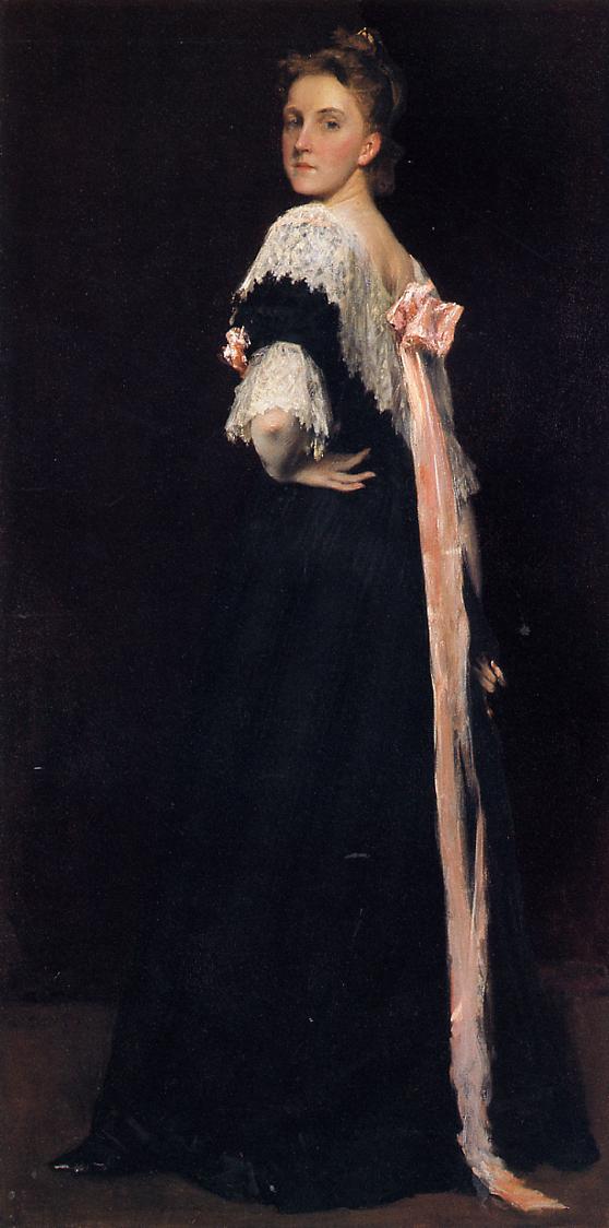 William Merritt Chase Lydia Field Emmet 1892 Fine Art Print