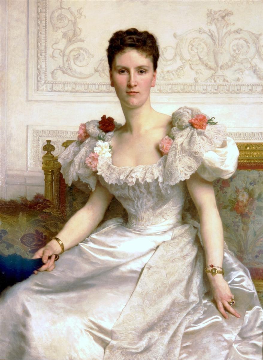 William-Adolphe Bouguereau Madame la Comtesse de Cambaceres 1895 Fine Art Print