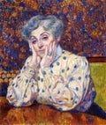 Theo van Rysselberghe Madame Theo van Rysselberghe 1907 Fine Art Print