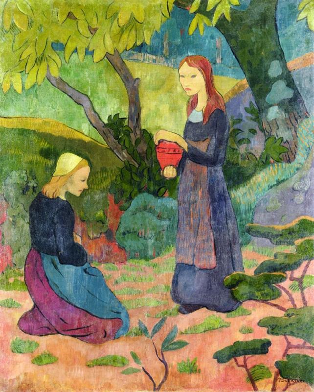 Paul Serusier Madeline with the Offering 1892 Fine Art Print