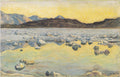 Ferdinand Hodler Maggia Delta before sunrise 1893 Fine Art Print