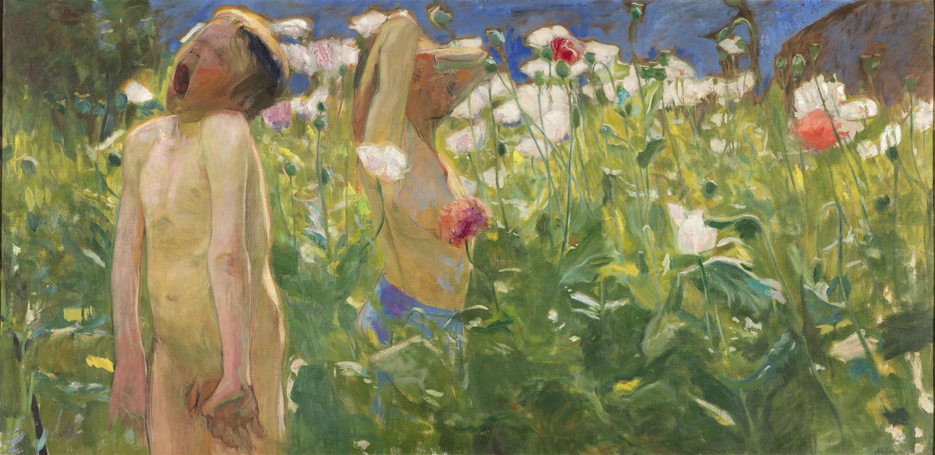 Wojciech Weiss Poppies 1903 Fine Art Print