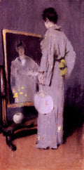 William Merritt Chase Making Her Toilet 1889 Fine Art Print