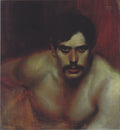 Franz Stuck Male Portrait Study (A Bad Conscience) 1896 Fine Art Print