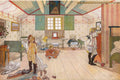 Carl Larsson Mammas and the Small Girls 1897 Fine Art Print