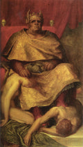 George Frederick Watts Mammon 1884-1885 Fine Art Print