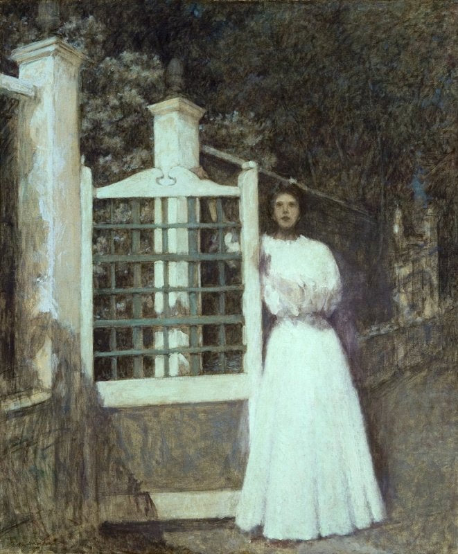 Robert Lewis Reid Man in the Moon 1929 Fine Art Print