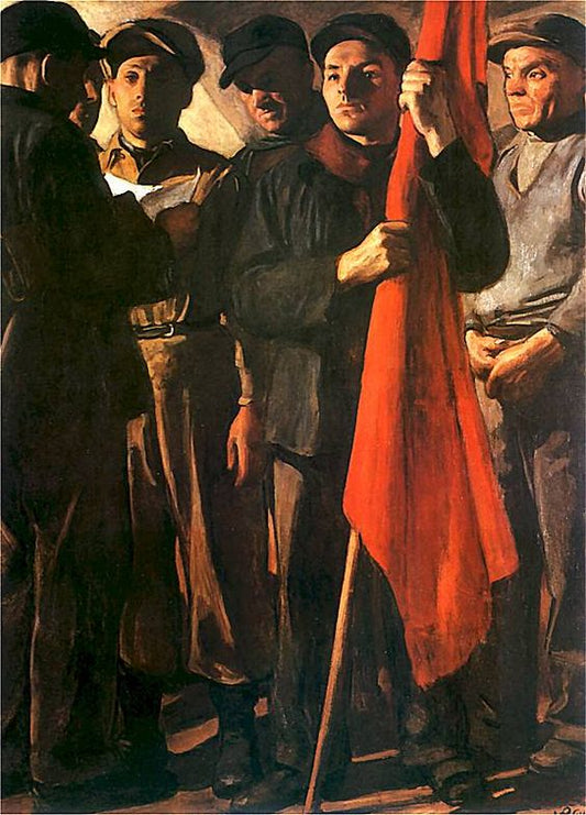 Wojciech Weiss Manifesto 1950 Fine Art Print