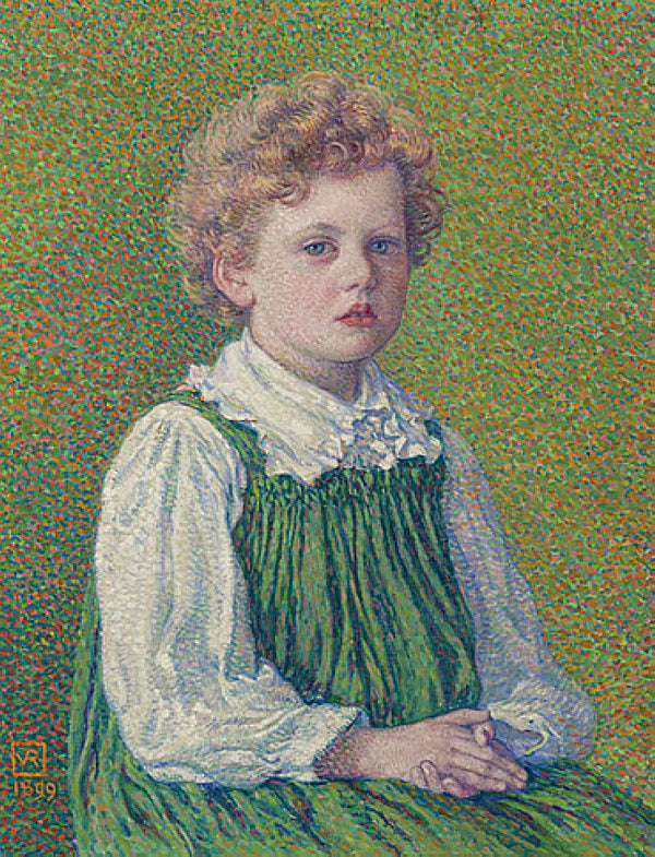 Theo van Rysselberghe Margery 1899 Fine Art Print