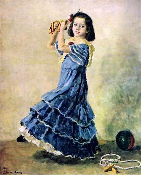 Pyotr Konchalovsky Margot is Dancing 1949 Fine Art Print