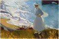 Joaquín Sorolla Maria at the Beach, Biarritz 1906 Fine Art Print