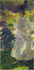 Joaquín Sorolla Maria dressed as a Valencian peasant Girl 1906 Fine Art Print