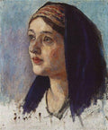 Vasily Surikov Maria's Head 1914 Fine Art Print