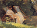 Peder Severin Kroyer Marie in the Garden 1893 Fine Art Print