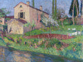 Henri Martin Marie Louise House in Spring 1920 Fine Art Print