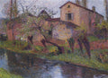 Henri Martin Marie Louise House 1920 Fine Art Print