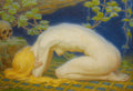 Ludovic Alleaume Mary Magdalene 1927 Fine Art Print