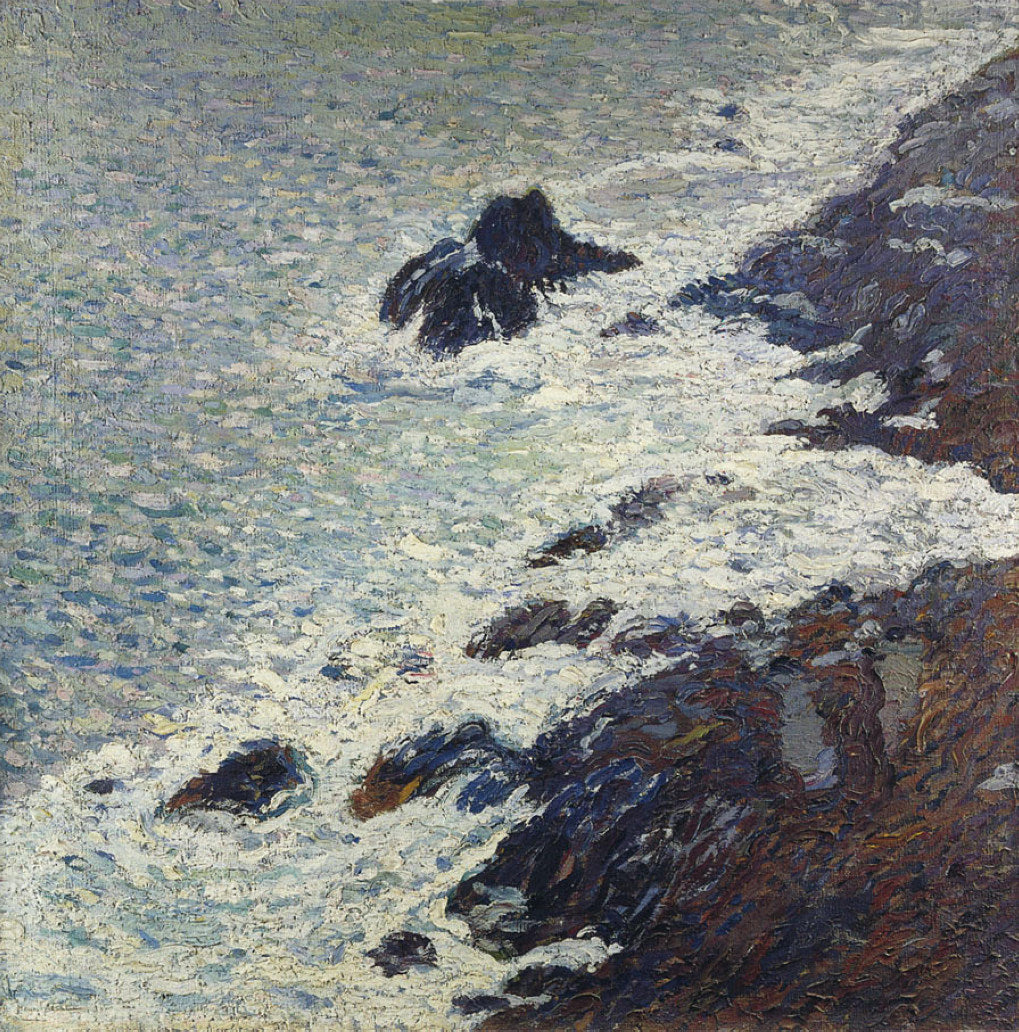 Henri Martin Marine Breton 1886 Fine Art Print