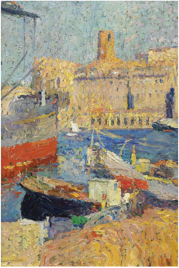 Henri Martin Marseilles 1930 Fine Art Print
