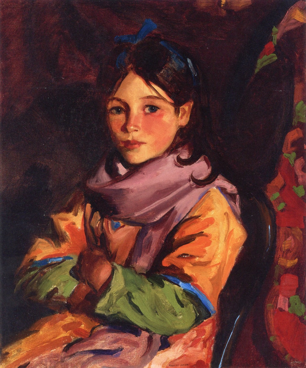 Robert Henri Mary Agnes 1924 Fine Art Print