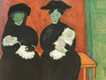 Marianne von Werefkin Twins 1909 Fine Art Print
