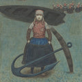Xavier Mellery Petite Fille a Marken 1880 Fine Art Print