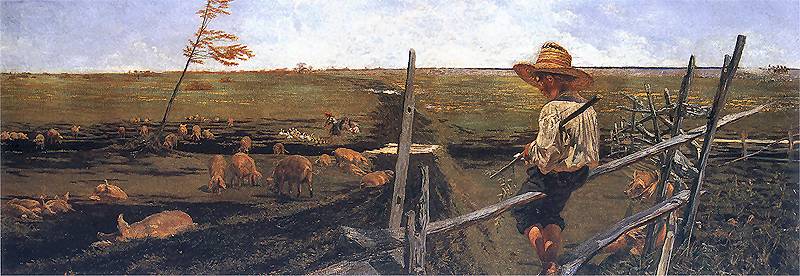 Jacek Malczewski Memories of Youth 1890 Fine Art Print