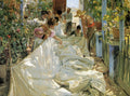 Joaquín Sorolla Mending the Sail 1896 Fine Art Print