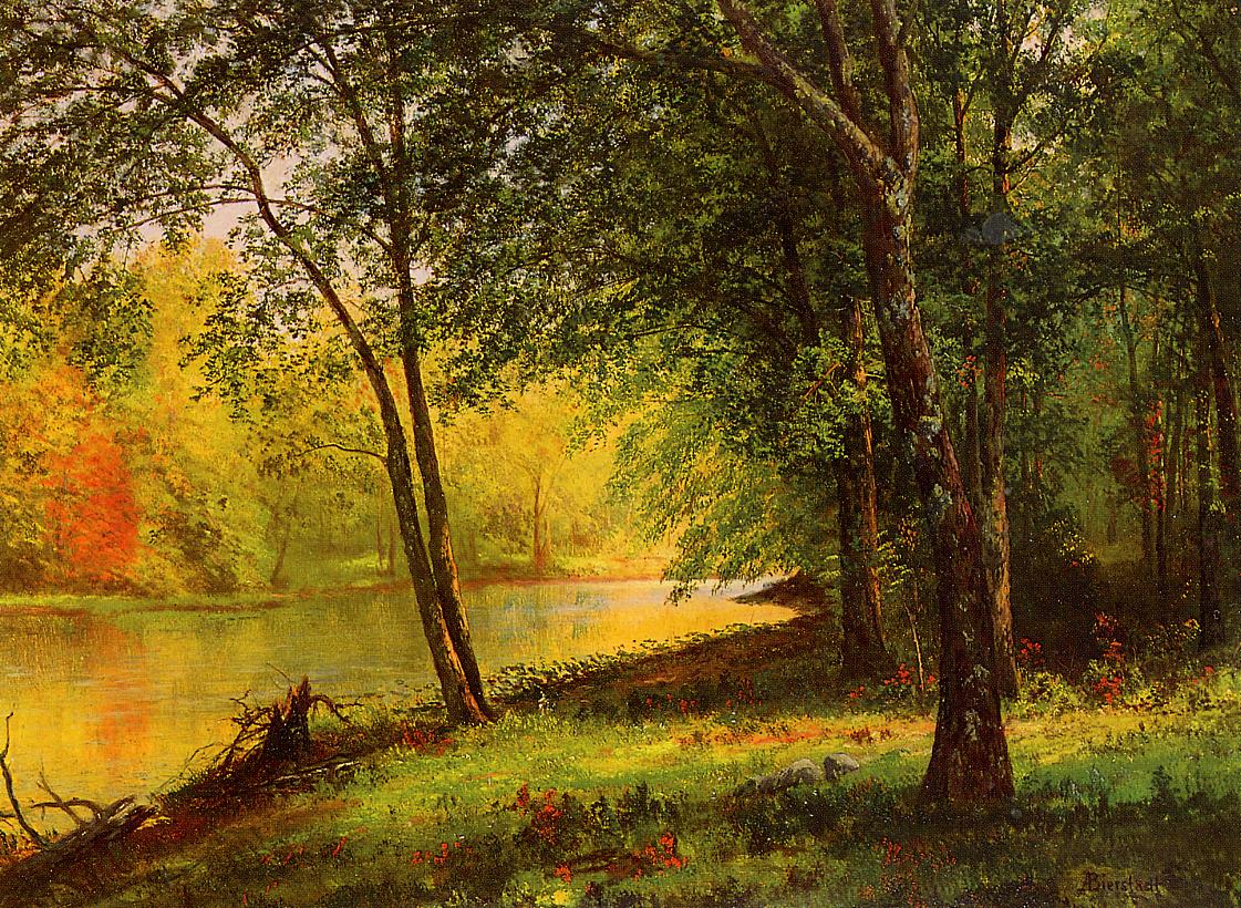 Albert Bierstadt Merced River, California 1866 Fine Art Print
