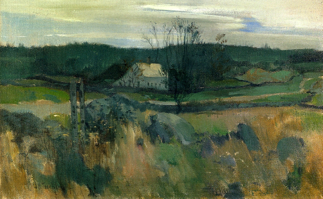 John Henry Twachtman Middlebrook Farm 1888 Fine Art Print
