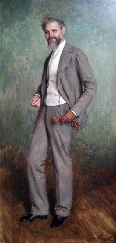 Émile Friant Portrait of M. Paul 1896 Fine Art Print