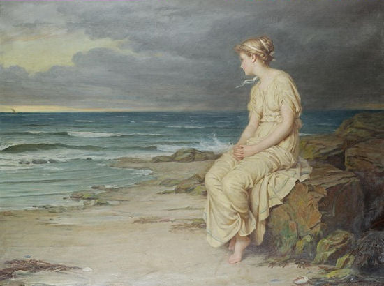 John William Waterhouse Miranda 1875 Fine Art Print