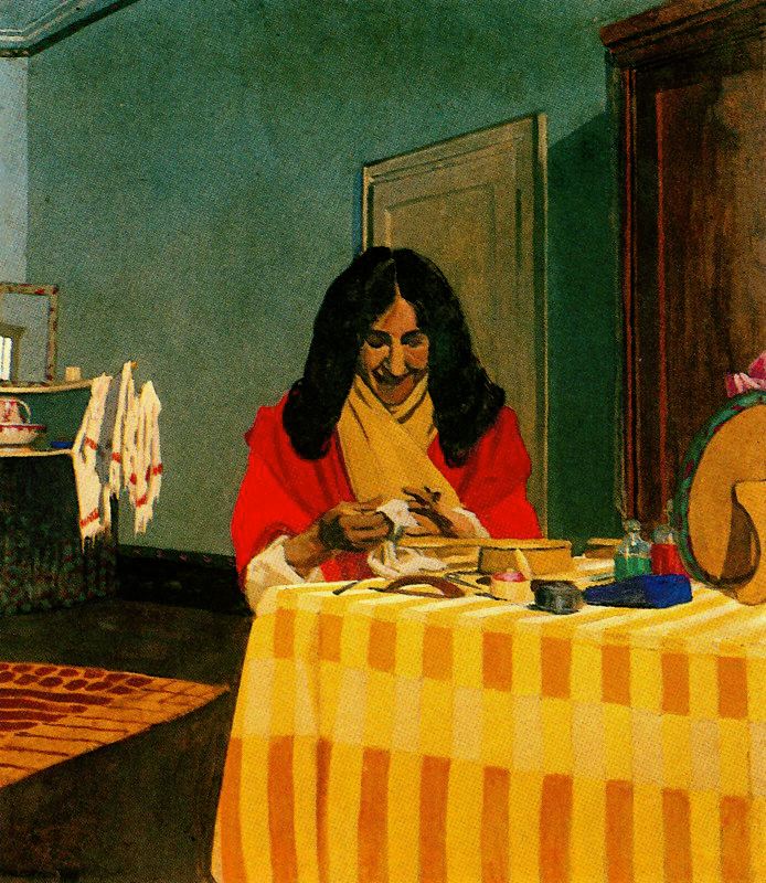 Felix Vallotton Mme. Felix Vallotton 1899 Fine Art Print